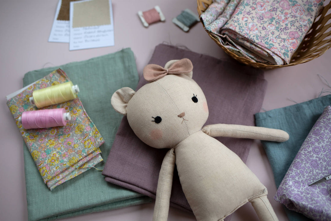 Fabric for doll making - Studio Seren
