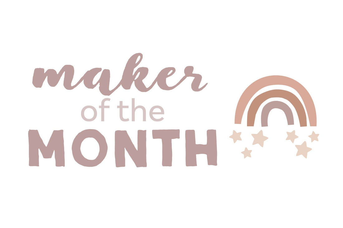 Maker of the month - October and November - Studio Seren