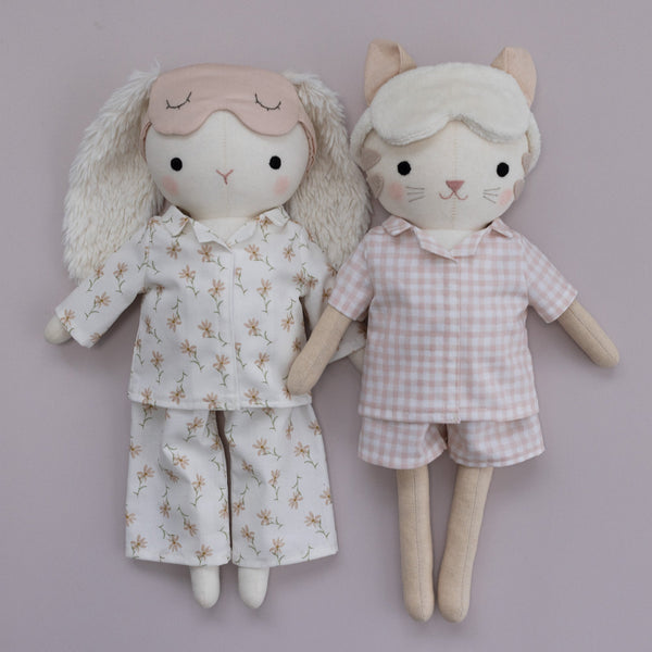 Pyjama and sleep mask clothes pattern – Studio Seren