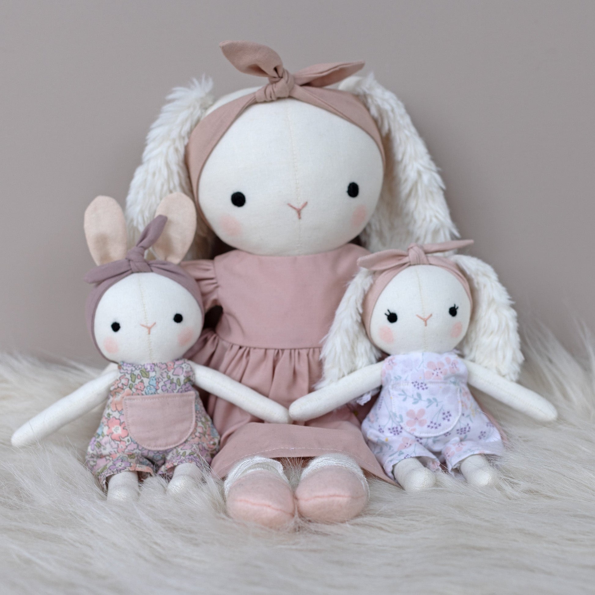 Baby bunny sewing pattern - Studio Seren