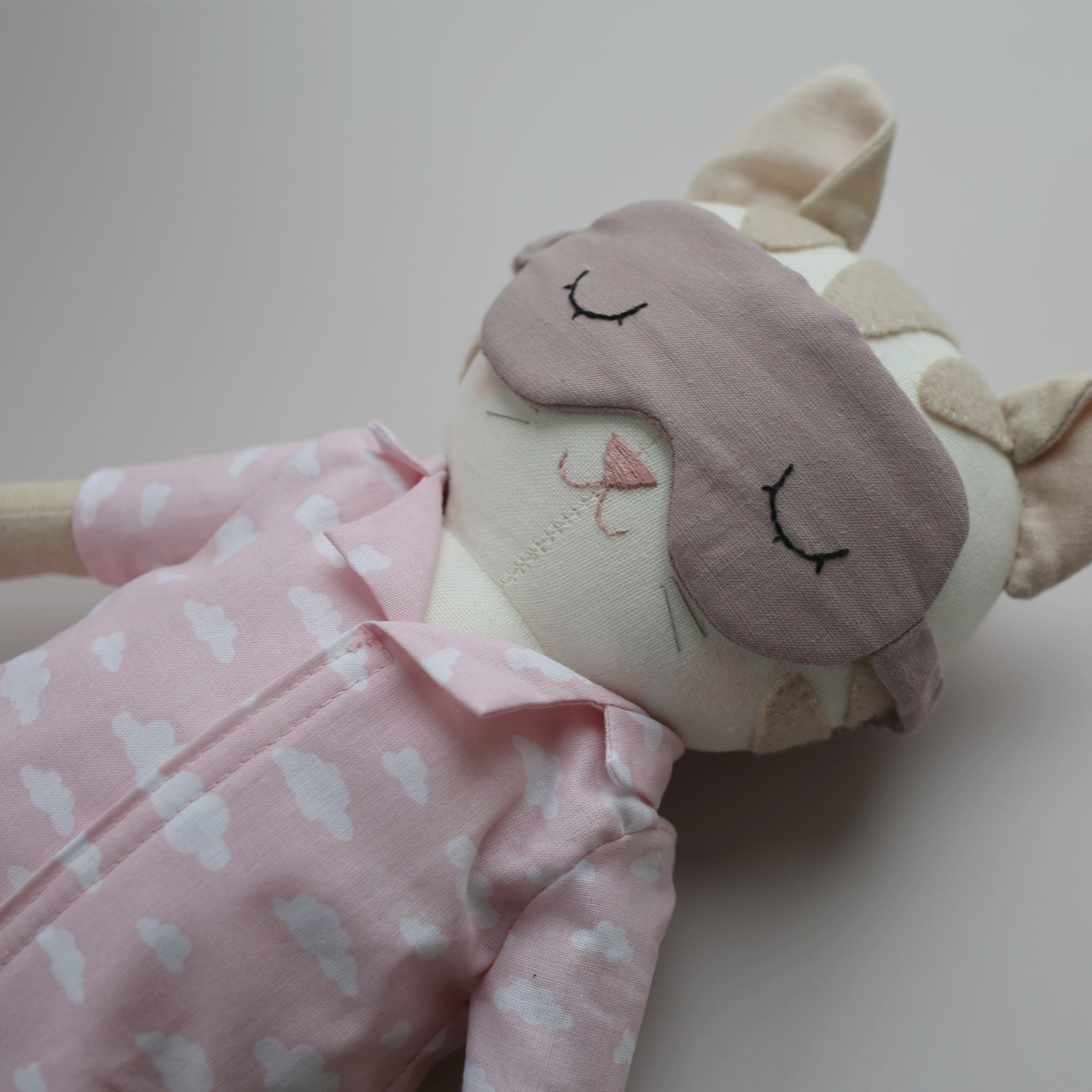 Pyjama and sleep mask clothes pattern – Studio Seren