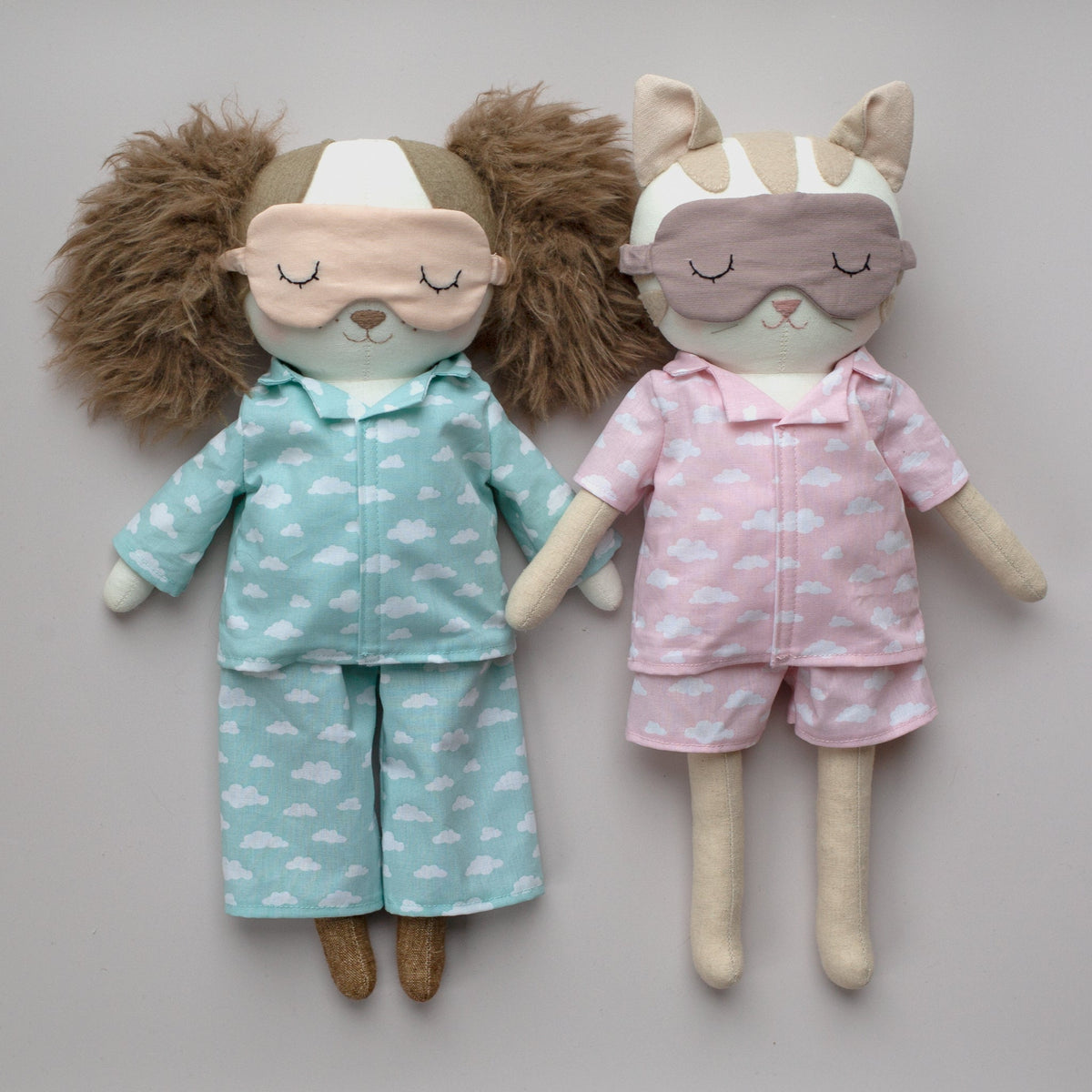 Pyjama and sleep mask clothes pattern – Studio Seren