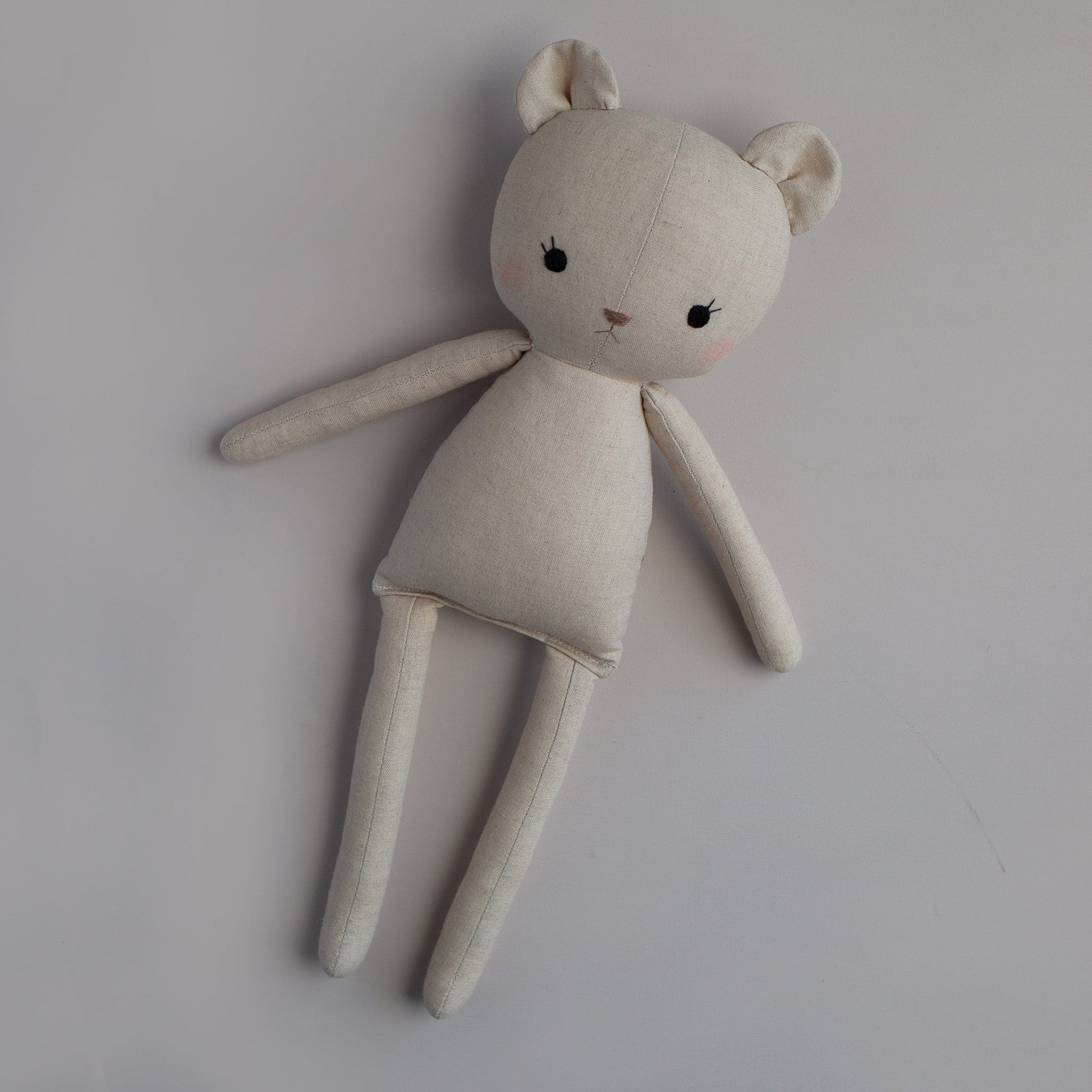 Teddy bear sewing pattern and tutorial - Studio Seren